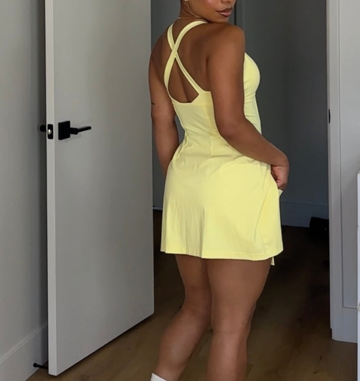 Yellow Sporty Dress