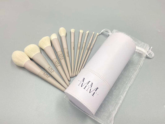 Makeup brush set of 10